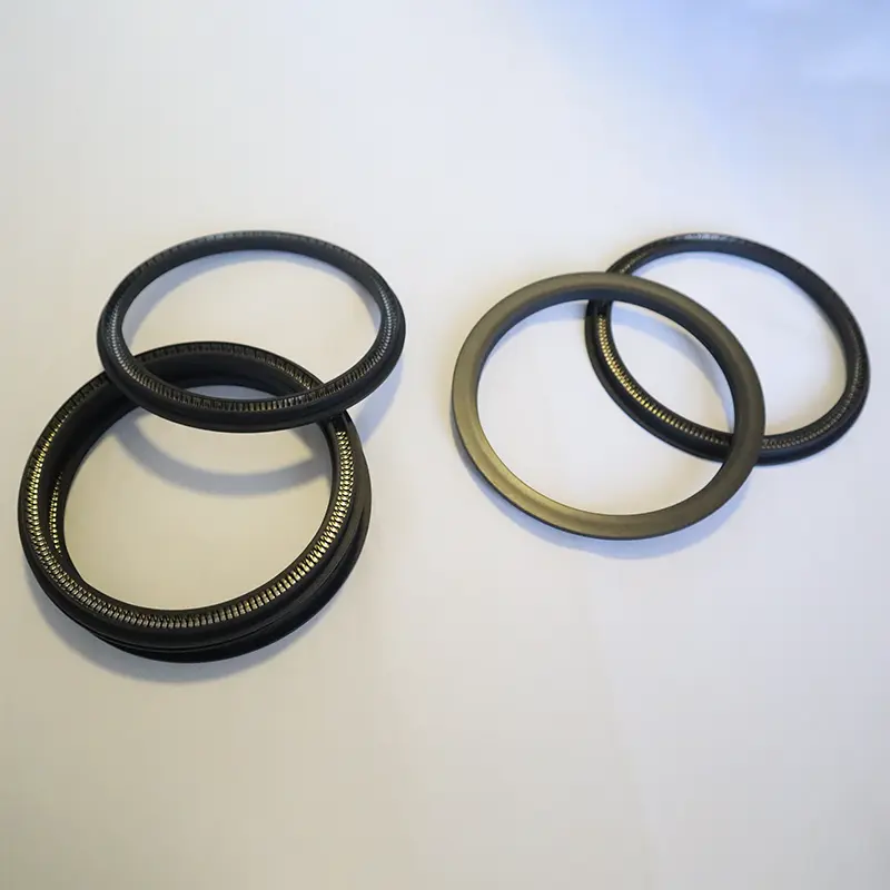 Spring Energized Seal For Rotating Shaft